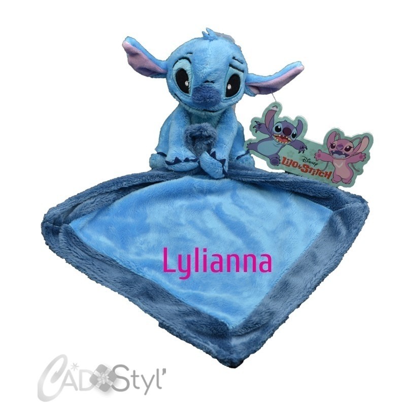 Lyméo, Doudou Stitch déjà personnalisé - Bonnes affaires 