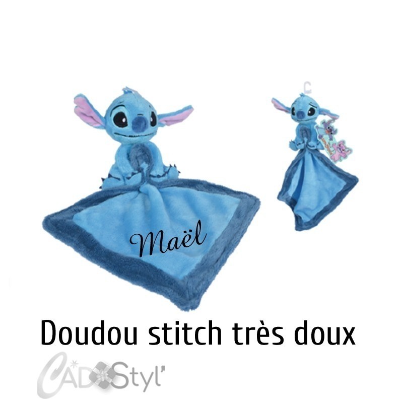 Doudou Stitch personnalisé