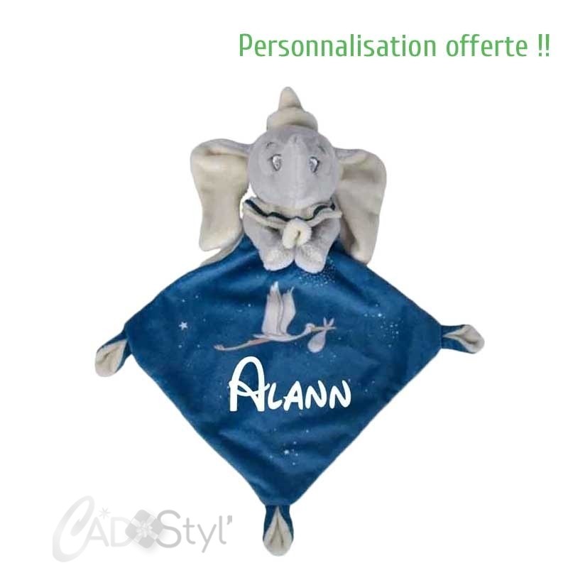 doudou personnalisé Dumbo Doudous personnalisés