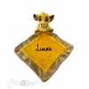 Doudou roi lion Simba personnalisé