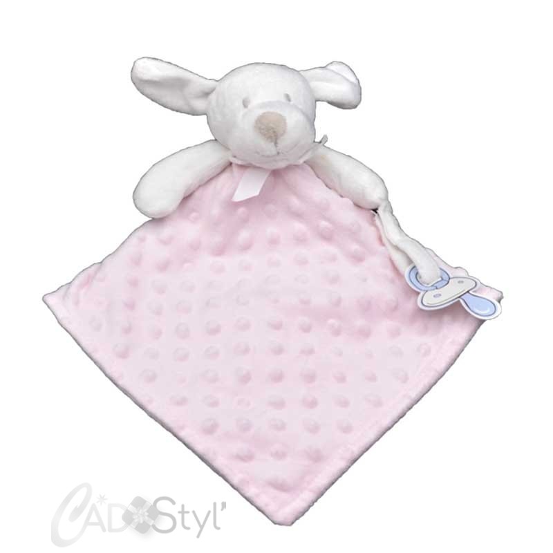 Doudou Personnalisé Chien - Cadeau Naissance Personnalisé