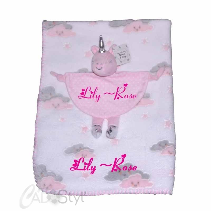 Coffret de Naissance Bébé Licorne - Cadeau de naissance original