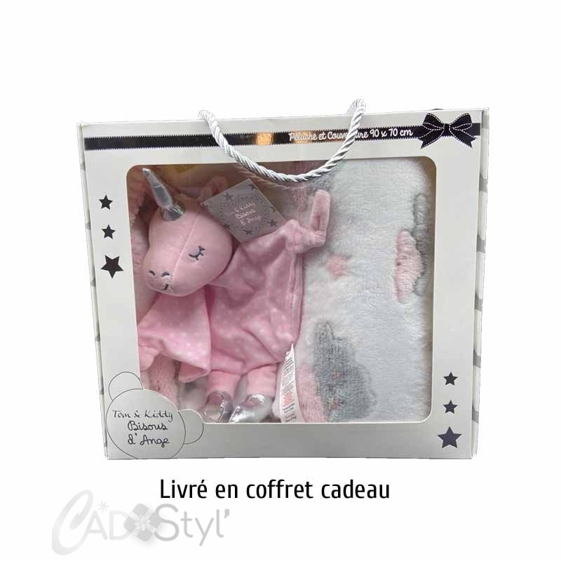 Coffret de Naissance Bébé Licorne - Cadeau de naissance original