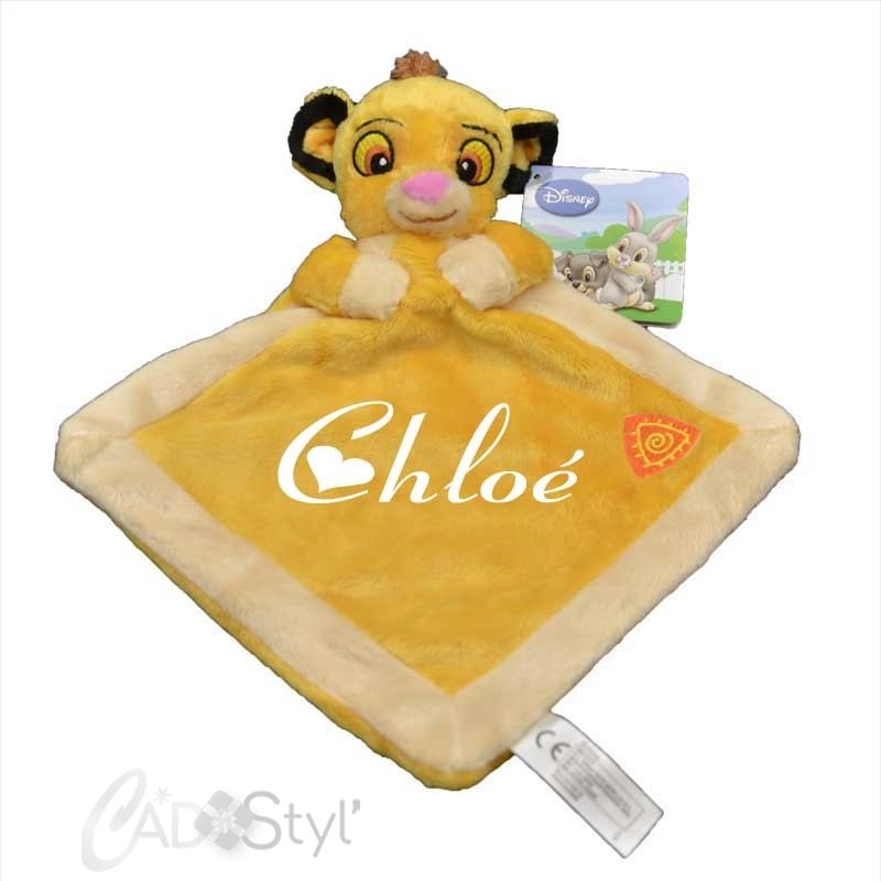 Acheter doudou le roi lion simba plat pas cher I peluche bébé, femme, homme