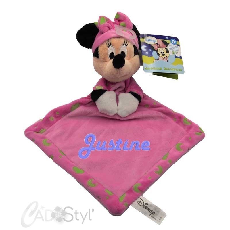 Doudou Disney Minnie personnalisé