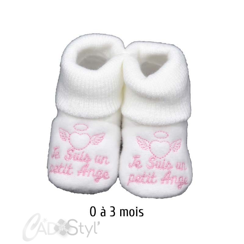 Chaussons Bébé Fille Sterntaler - Feutre De Laine - Semelle Antidérapante - Fermeture Velcro - Taille Unique Ou Selon âge